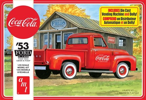 AMT - '53 Ford Pickup CocaCola 1:25