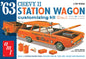 AMT - '63 Chevy II Station Wagon w Trailr 1:25