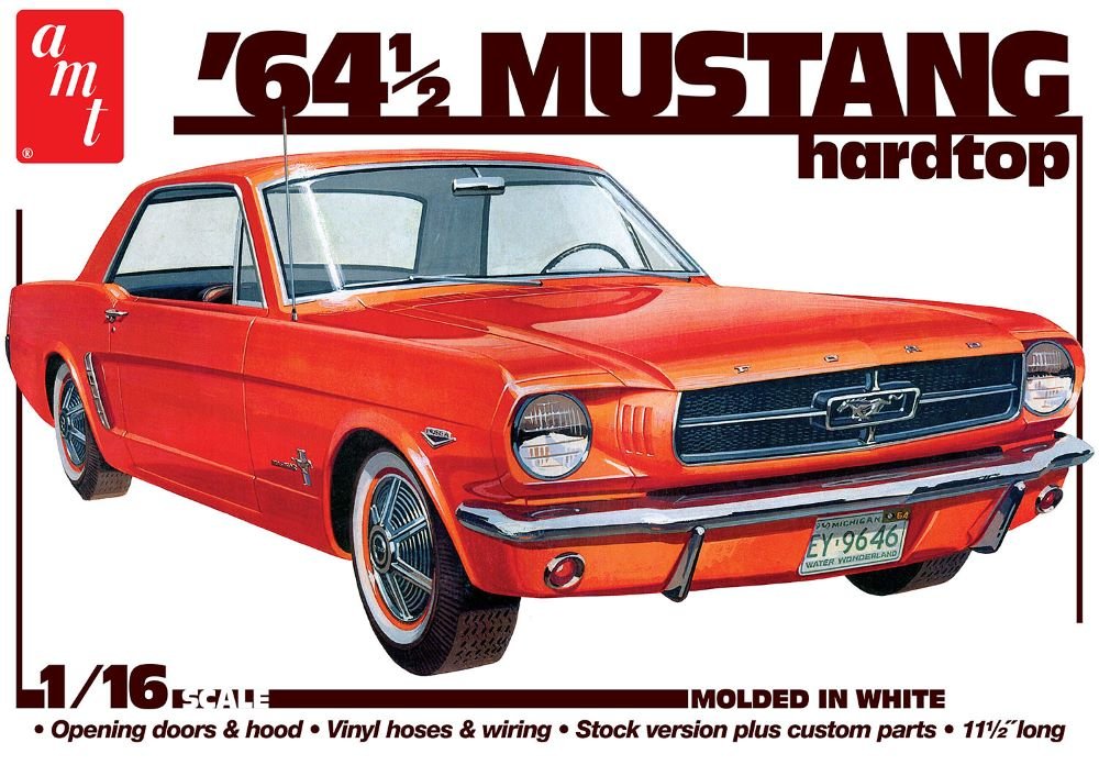 AMT - 1964 1/2 Mustang Coupe 60th Annv. 1:16