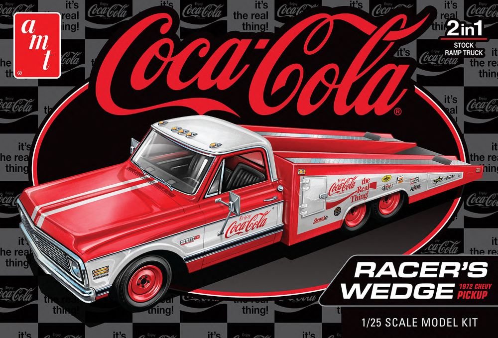 AMT - 72'Chevy Racers Wedge RT Coke 1:25