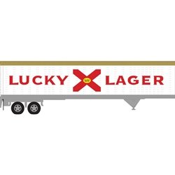 Atlas - Ho 45'Pines Trailer Lucky Lager