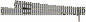Atlas - HO C100 Customline Mark V #6 Right Turno