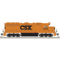 Atlas - N Gp40 CSX 9709 W/sd