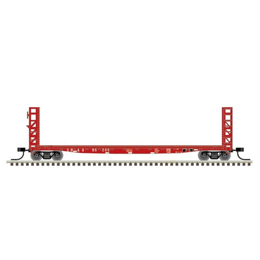 Atlas - N 48' GSI Bulkhead Flat Car Burl 95205