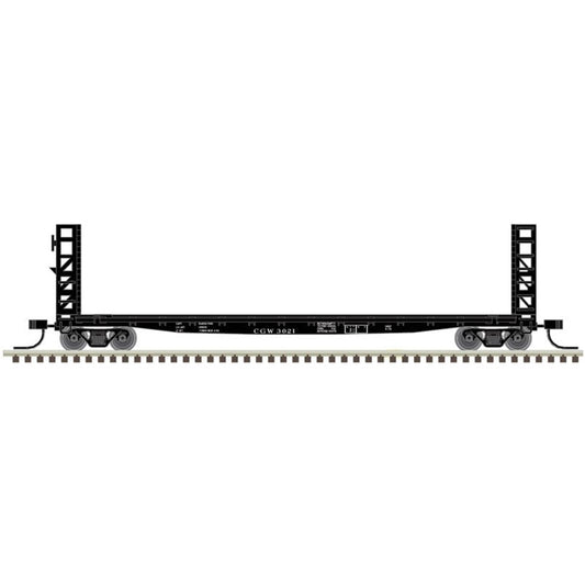 Atlas - N 48' GSI Bulkhead Flat Car CGW 3030