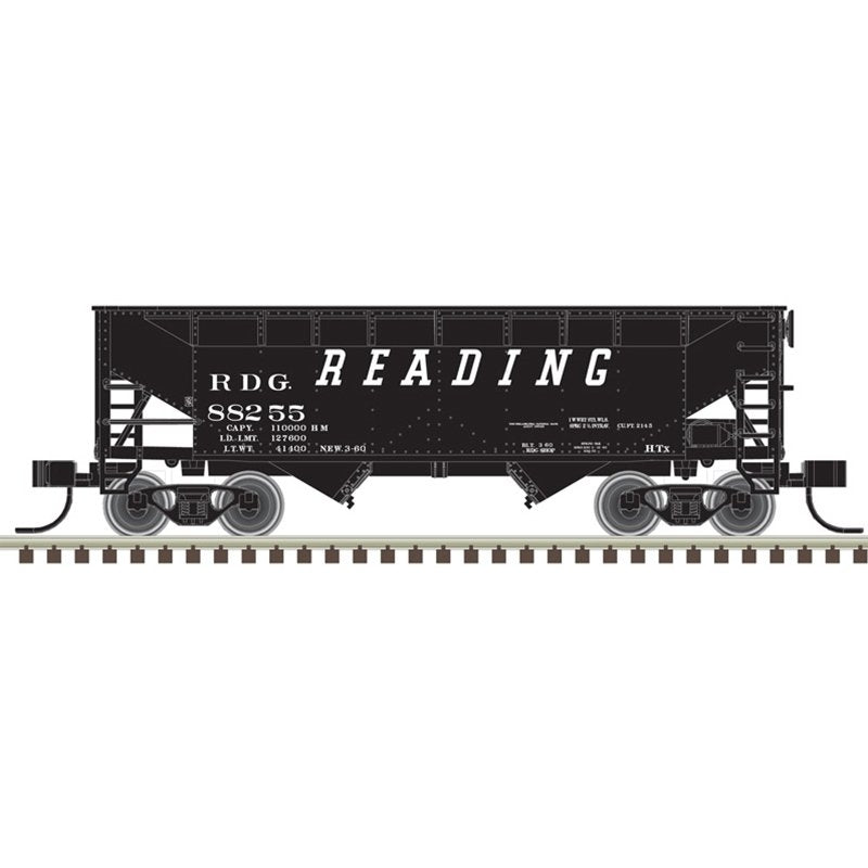 Atlas - N 2-Bay Os Hopper Reading 88203