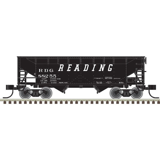 Atlas - N 2-Bay Os Hopper Reading 88244