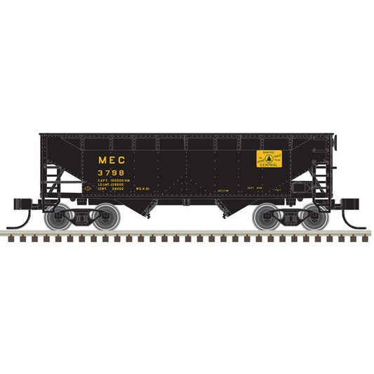Atlas - N 2-Bay Os Hopper Maine Central 3pk
