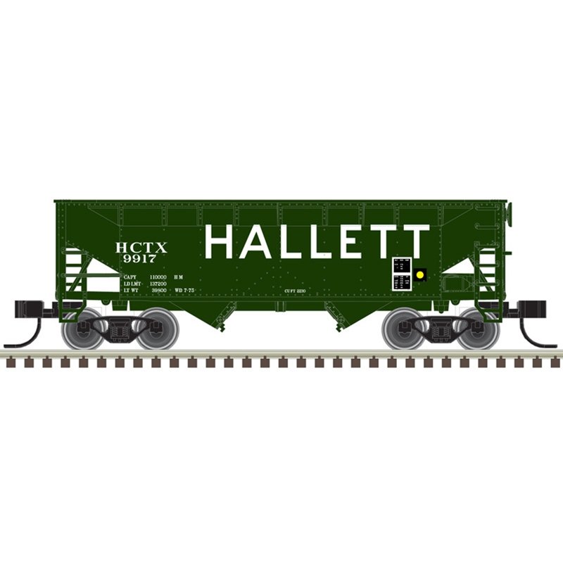 Atlas - N 2-Bay Os Hopper Hallett 3pk