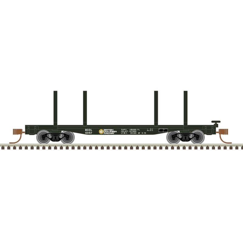 Atlas - N 45'Logging Flat Car BC 10196
