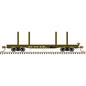 Atlas - N 45'Logging Flat Car Milw 58329