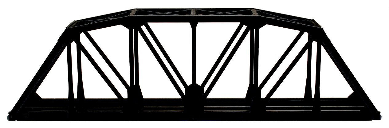 Atlas - Ho C83 Thru Truss Bridge Blk