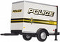 Atlas - Ho Std Box Trailer Police 911