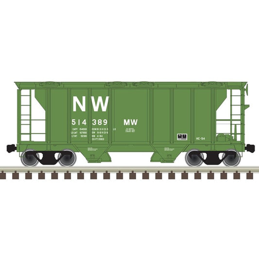 Atlas - Ho Ps-2 Cvd Hopper N&W 514405