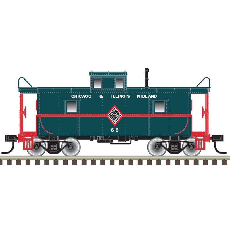 Atlas - Ho Cupola Caboose C&IM 68