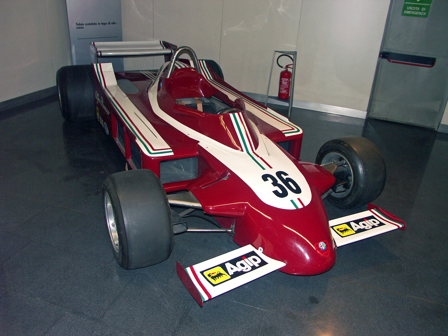 Tameo - SLK125 Alfa Romeo 177 - 1979 Italian G.P. - White Metal Car Kit - Scale 1:43, Made in Italy