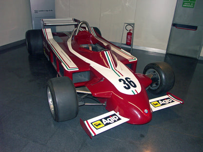 Tameo - SLK125 Alfa Romeo 177 - 1979 Italian G.P. - White Metal Car Kit - Scale 1:43, Made in Italy