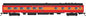 Bachmann - HO 85' SS Dining Car Lighted SP Daylight