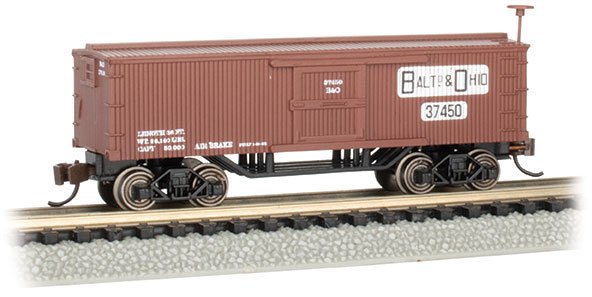 Bachmann - N Old Time Boxcar B&O
