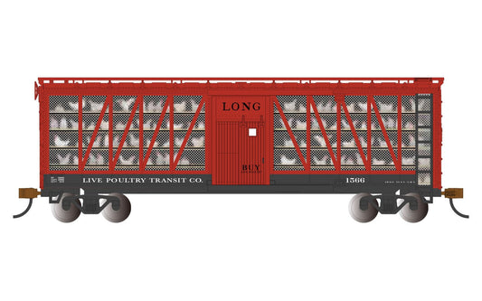 Bachmann - Ho Poultry Transport Car LPTC #1566