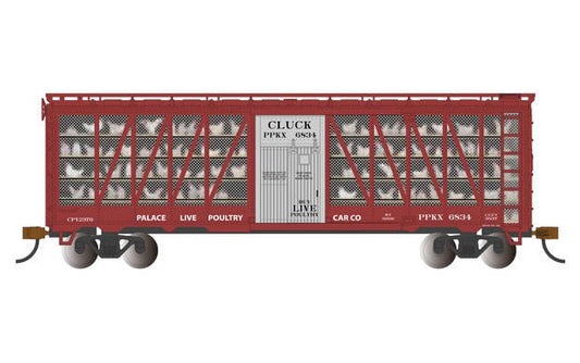 Bachmann - Ho Poultry Transport Car Palace Live
