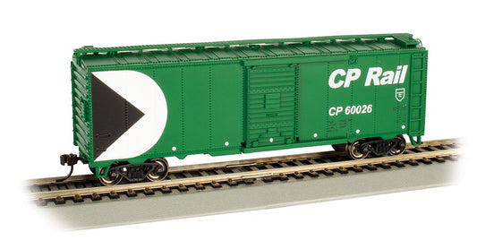 Bachmann - HO 40' Boxcar CP Rail 60026 Grn