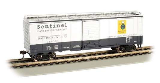 Bachmann - HO 40' Boxcar B&O 466063 Sentinel