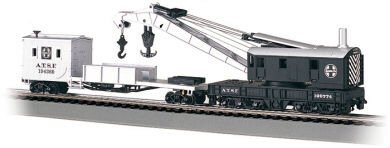 Bachmann - Ho 250ton Crane & Boom Car Sf
