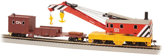 Bachmann - Ho 250ton Crane & Boom Car CN