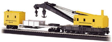 Bachmann - Ho 250ton Crane & Boom Car Prr