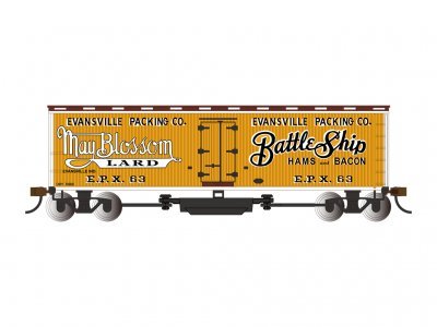 Bachmann - Ho Track Cleaning Reefer Evans