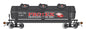 Bachmann - Ho 40' 3 Dome Tank Protex Ind