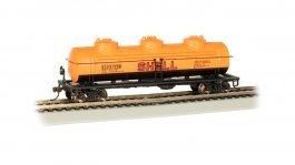 Bachmann - Ho 40' 3 Dome Tank Shell 1258