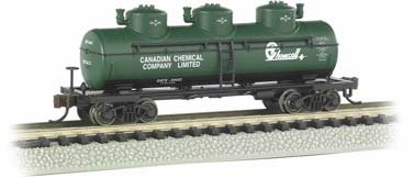 Bachmann - N 3-Dome Tank Car Chemcell