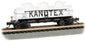 Bachmann - N 3-Dome Tank Car Kanotex 879