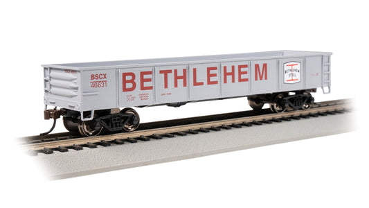 Bachmann - Ho 40' Gondola Bethleham Steel #46631