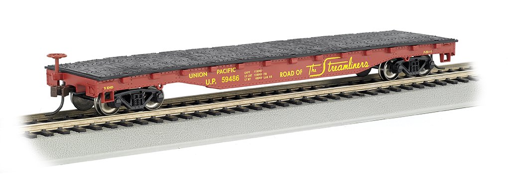 Bachmann - Ho 52' Flatcar Up 59486