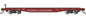 Bachmann - N 52' Flat Car PRR #475465
