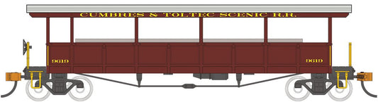 Bachmann - Ho O-S Excursion Car C&T 9619