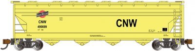 Bachmann - N Acf 50'6'4-bay Cf Hop C&NW