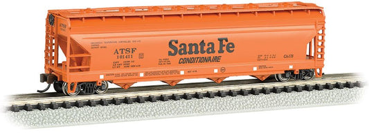 Bachmann - N Acf 50'6'4-bay Cf Hop Santa Fe 101414