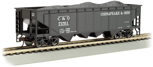 Bachmann - Ho 40' Qd Hopper C&O 71511