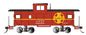 Bachmann - Ho 36' Wv Caboose Atsf 999771