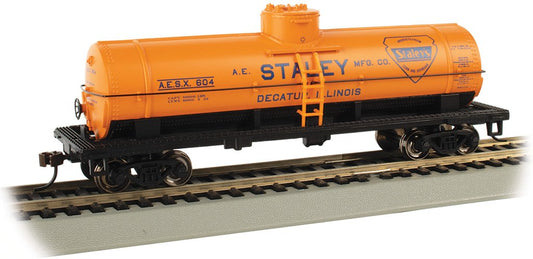 Bachmann - Ho 40' Sgl Dome Tank Staley Mfg 604