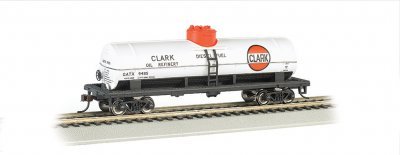 Bachmann - Ho 40' Sgl Dome Tnk Clark 9485