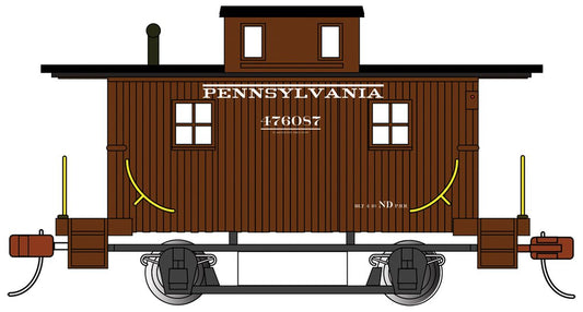 Bachmann - Ho Bobber Caboose Prr 476087