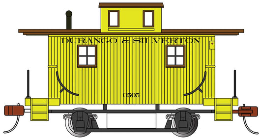 Bachmann - Ho Bobber Caboose D&S Yel