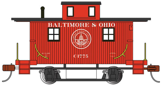 Bachmann - Ho Bobber Caboose B&O C-1775