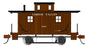Bachmann - Ho Bobber Caboose LV
