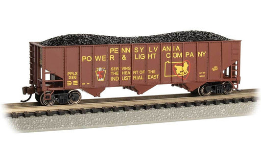 Bachmann - N 100ton 3-bay Hopper Penn P&L 286